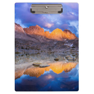 Bergspiegelung, Kalifornien Klemmbrett