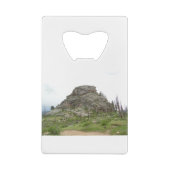 Bergspitze Geldbeutel Flaschenöffner (Rückseite)