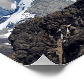 Bergspitze Poster (Ecke)