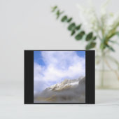 Bergspitze Postkarte (Stehend Vorderseite)