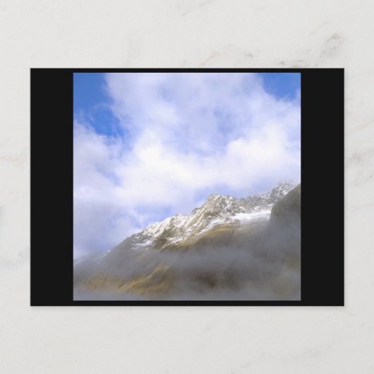 Bergspitze Postkarte (Vorderseite)