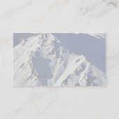 Bergspitzen - Luftaufnahme Visitenkarte (Rückseite)