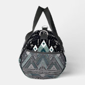 Bergspitzen Tribal Geometric Duffle Bag (Rechts)