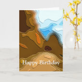 BERGSPUREN KARTE (Gelbe Blume)