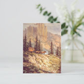 BERGSTAGECOACH VON SHARON SHARPE POSTKARTE (Stehend Vorderseite)