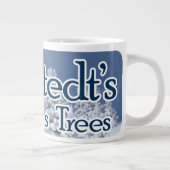 Bergstedts Weihnachtsbaum-Tasse Jumbo-Tasse (Rechts)