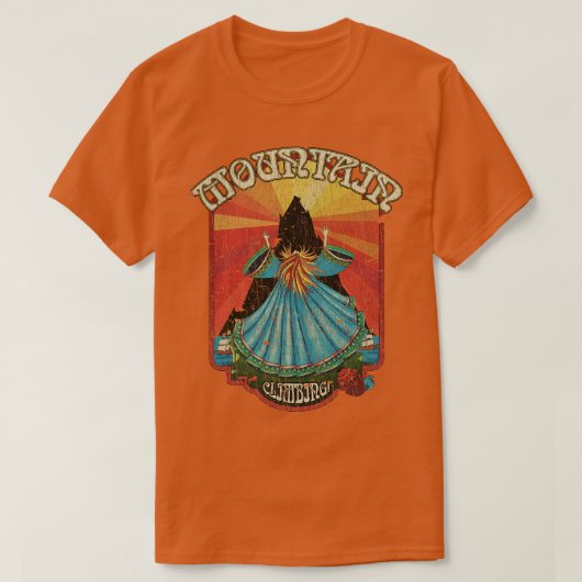 Bergsteigen 1970 T-Shirt (Design vorne)