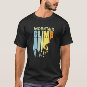 Bergsteigen Alpin Outdoor Fels Mt Everest Kletter T-Shirt
