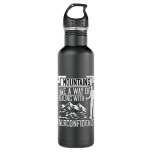 Bergsteigen - Berge haben einen Weg Edelstahlflasche