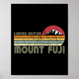 Bergsteigen Bergklettern Berg Fuji Camping Poster