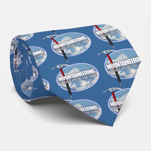 Bergsteigen (Eisacken) Krawatte (Gerollt)