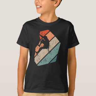 Bergsteigen Fels Klettern Vintage T-Shirt