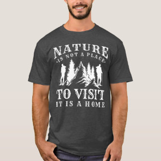 Bergsteigen Felsen Sportklettern Berge lustig T-Shirt