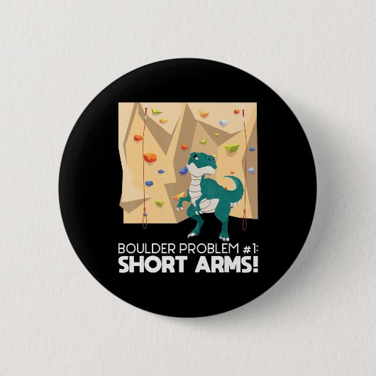 Bergsteigen im Bergsteigen im Berg Button (Vorderseite)