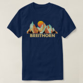 Bergsteigen in Breithorn T-Shirt (Design vorne)