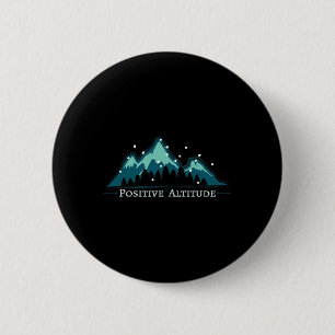 Bergsteigen in positiver Höhe Button
