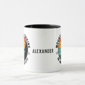 Bergsteigen ist meine Therapie Tasse (Zentrum)