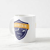Bergsteigen Kaffeetasse (Vorderseite Links)