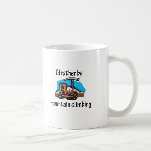 Bergsteigen Kaffeetasse (Rechts)