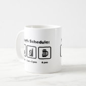 Bergsteigen Kaffeetasse (Vorderseite Links)