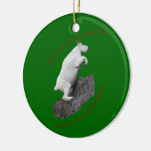 Bergsteigen Keramik Ornament (Links)