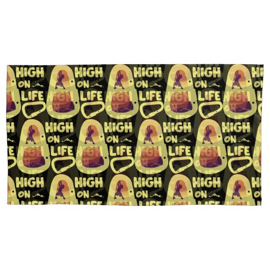 Bergsteigen Kissenbezug (Vorderseite-Links)