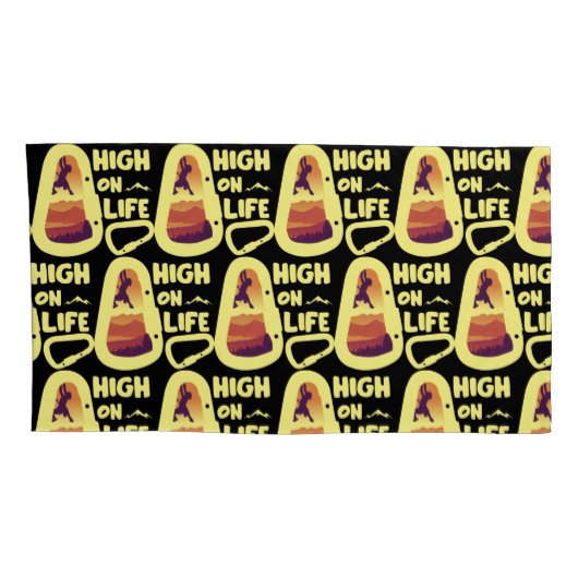 Bergsteigen Kissenbezug (Rückseite-Rechts)