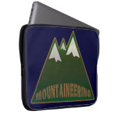 Bergsteigen. Laptopschutzhülle (Vorne Rechts)