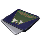 Bergsteigen. Laptopschutzhülle (Vorne Knopf)