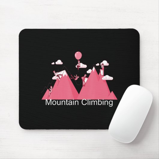 Bergsteigen Mousepad (Mit Mouse)