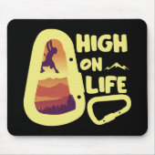 Bergsteigen Mousepad (Vorne)
