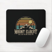 Bergsteigen Mt. Elbert Colorado Berg Mount Elbert Mousepad (Mit Mouse)