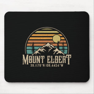 Bergsteigen Mt. Elbert Colorado Berg Mount Elbert Mousepad