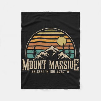 Bergsteigen Mt. Mive Colorado Wandern Berg Mount M Fleecedecke