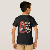 Bergsteigen T-Shirt (Schwarz voll)