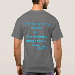 Bergsteigen T-Shirt