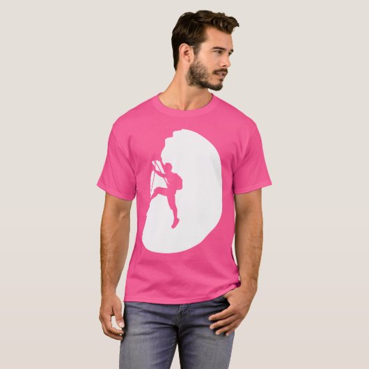 Bergsteigen T-Shirt (Vorne ganz)