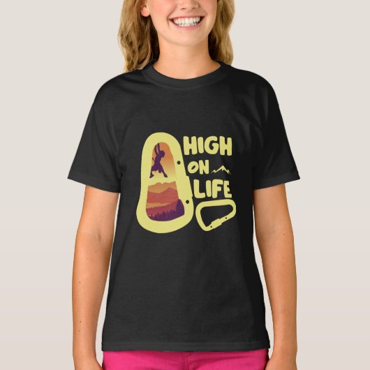 Bergsteigen T-Shirt (Vorderseite)