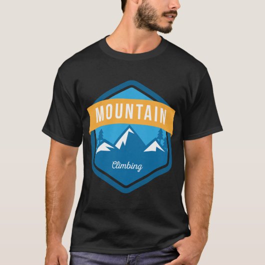 Bergsteigen T-Shirt (Vorderseite)