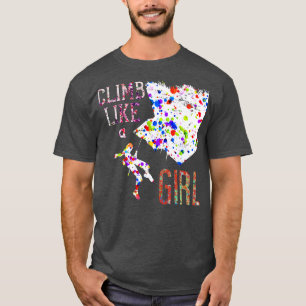 Bergsteigen und Klettern T-Shirt