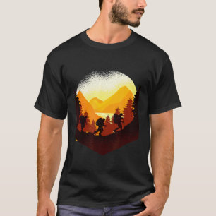 Bergsteigen und Klettern Wandern im Val Piora T-Shirt