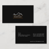 Bergsteigen Visitenkarte (Vorne/Hinten)