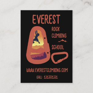 Bergsteigen Visitenkarte