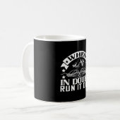Bergsteigen - wenn es im Zweifel ausgeht Kaffeetasse (Vorderseite Links)