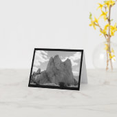 Bergsteiger-Anmerkungs-Karte (freier Raum) Karte (Gelbe Blume)