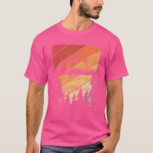 Bergsteiger Berg Retro Vintage Wanderer Wandern Ca T-Shirt