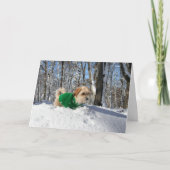 Bergsteiger-Ermutigungs-Karte Karte (Vorderseite)