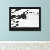 Bergsteiger Leinwanddruck (Insitu (Holzboden))