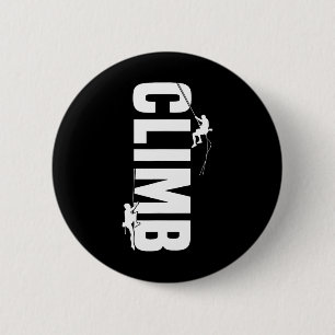Bergsteiger Outdoor Klettern Bouldering  Button