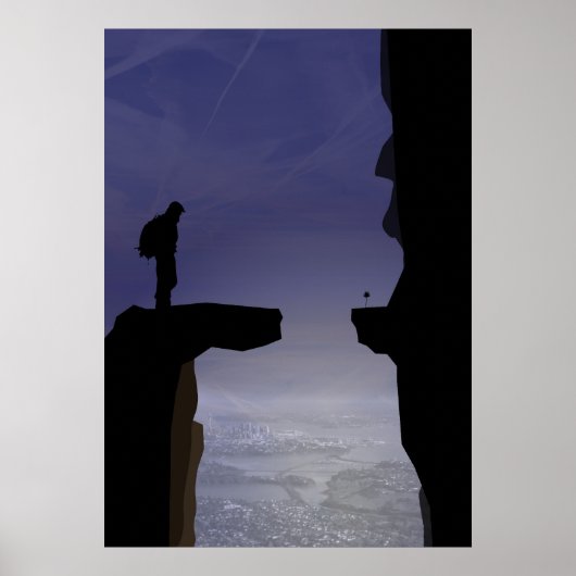 Bergsteiger Poster (Vorne)